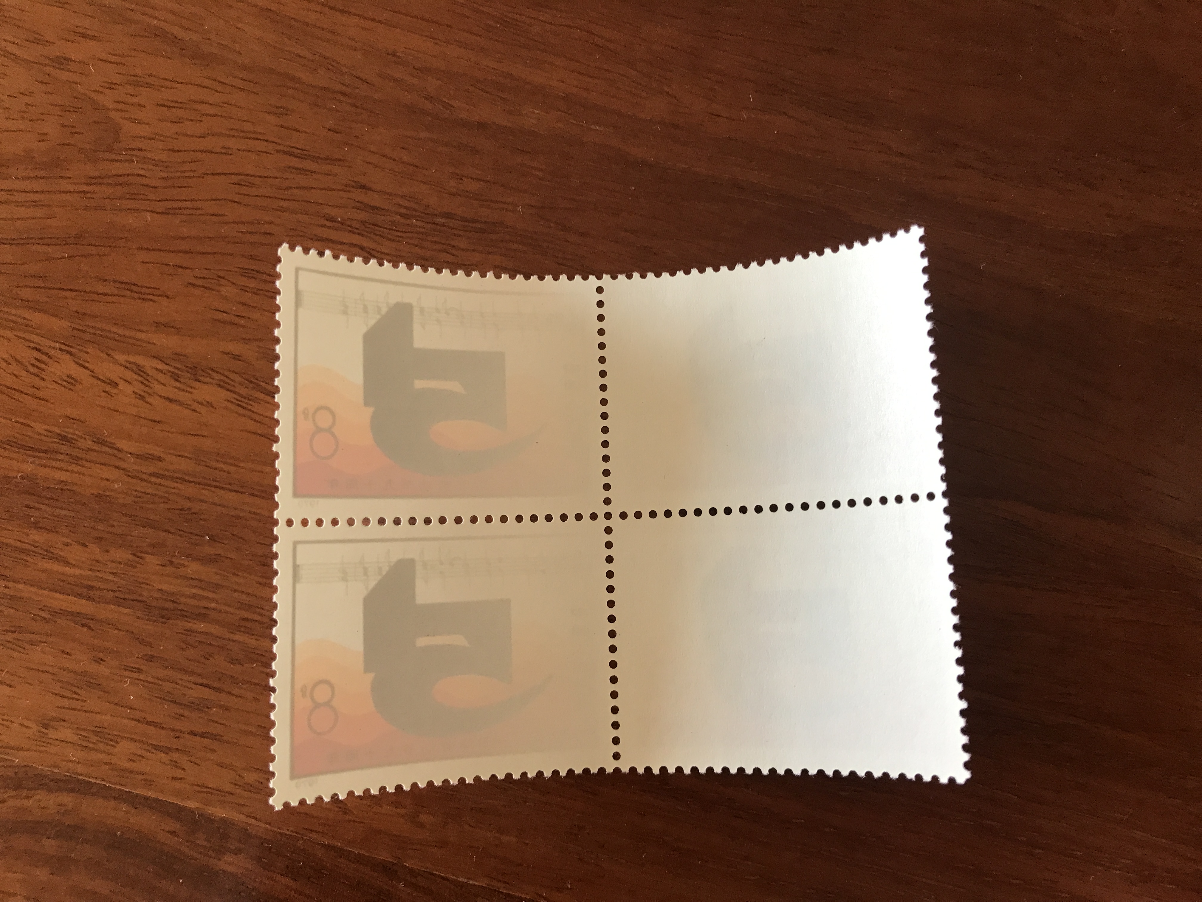 J35 纪念五一国际劳动节九十周年 纪念邮票四方连 全新原胶全品 金粉略有自然氧化